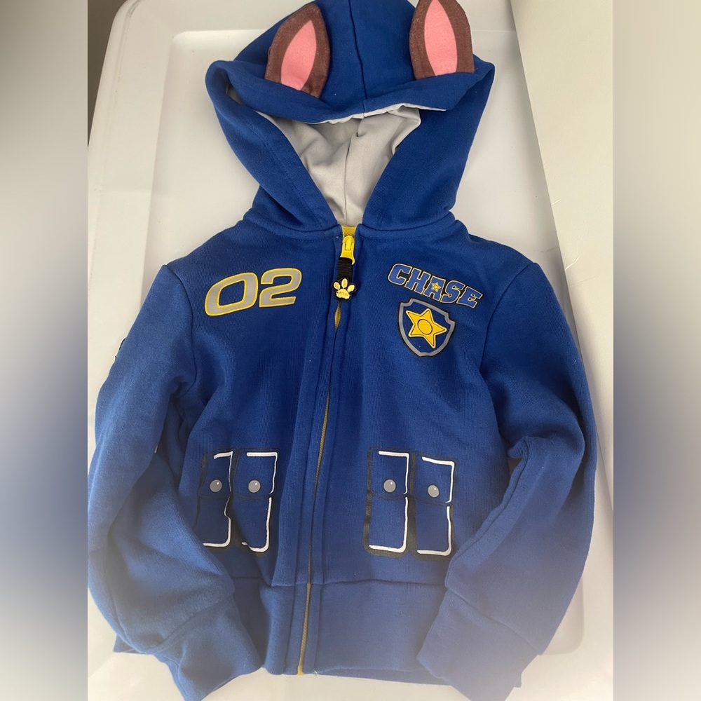 2T Nickelodeon Paw Patrol Chase Toddler Zip-Up Hoodie
